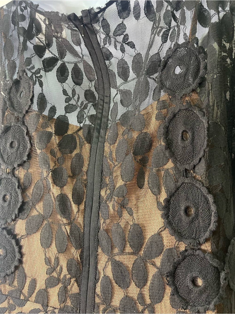 NWOT Anthropologie Beguile by Byron Lars Carissima Sheath in Black Dress SIZE 12 - Picture 10 of 15